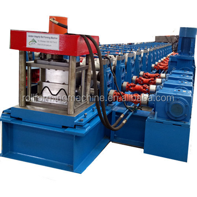 cerca Roll Forming Machine de la barrera de la máquina de 16-20m/Min Highway Guardrail Roll Forming