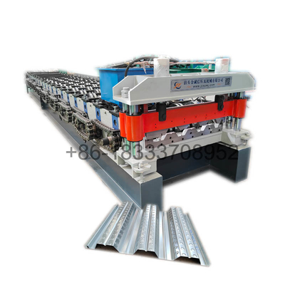 NUEVO ROLLO GALVANIZADO DEL PANEL DEL DECKING DEL PISO DEL DISEÑO METAL QUE FORMA LA MÁQUINA