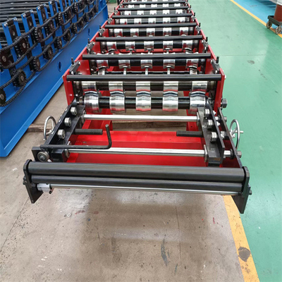 Rollo trapezoidal de la hoja del Galvalume que forma el rollo automático de la costilla de la máquina que forma la máquina