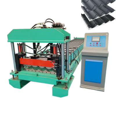 3-5m/Min Glazed Tile Cold Roll que forma la máquina para la construcción