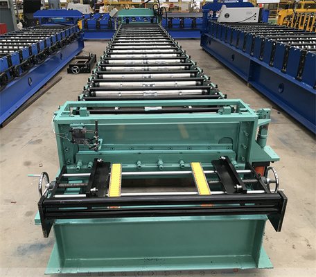 Rollo de acero del panel del tejado del hierro que forma el ibr que corta hidráulico de la máquina que hace la máquina