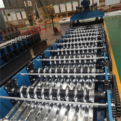 Rollo de alta velocidad del panel del tejado del Galvalume que forma la máquina 0.3-1m m usados para el hogar