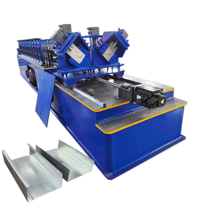 Líneas dobles acero Keel Roll Forming Machine del indicador de la luz del perfil de Omega C U