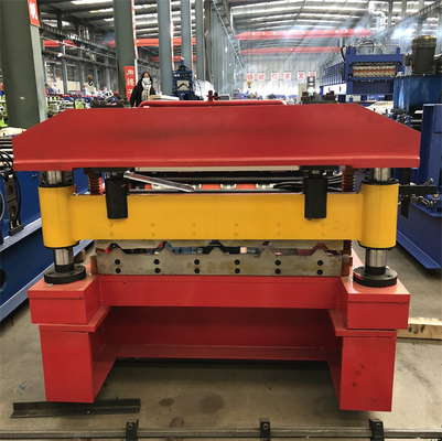 Rollo de alta velocidad automático del panel del tejado que forma el uso de la máquina para el material de construcción