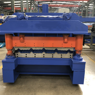 El color de alta velocidad esmaltó el rollo de la teja que formaba la máquina 0.3-0.8m m para el material de construcción
