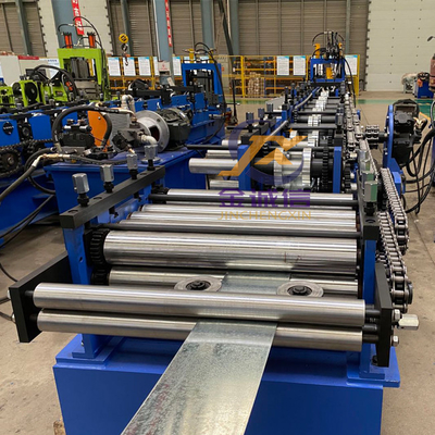 Rollo ahorro de energía de la correa de C Z que forma la máquina, prensa de batir del canal de la CZ del control del PLC