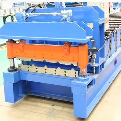 La construcción de acero esmaltó las tejas que fabricaban el color 0.3-0.8m m de acero de la máquina automáticos