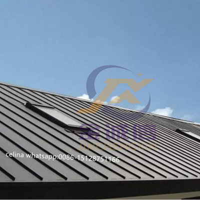 Control azul del PLC de la máquina de 8-12m/Min Standing Seam Roll Forming