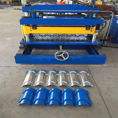 Modifique la teja del paso para requisitos particulares del material de construcción laminan la formación del acero del color de la máquina