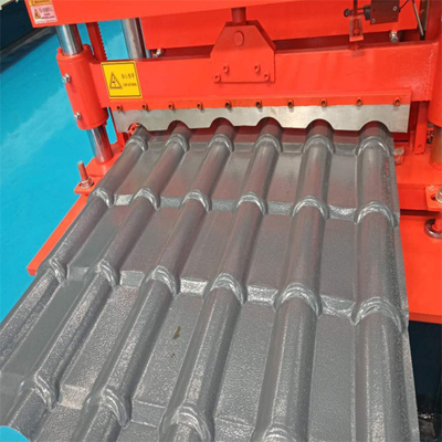 La teja esmaltada completamente automática lamina la formación de la teja del paso de la máquina que hace la máquina