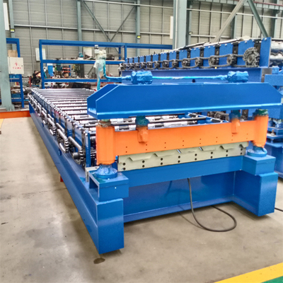 acero IBR 6 Rib Roof Wall Panel Roll del color del metal de 1200m m 1220m m que forma la máquina