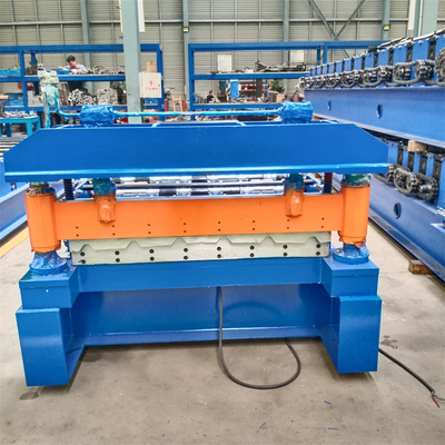 acero IBR 6 Rib Roof Wall Panel Roll del color del metal de 1200m m 1220m m que forma la máquina
