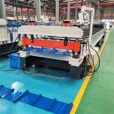 Rollo trapezoidal de la hoja de pared de Ibr que forma controlar del PLC de la máquina