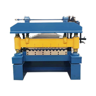 Rollo acanalado del tejado de la fabricación de acero del color que forma la velocidad de la máquina 15-20m/min para la construcción de viviendas