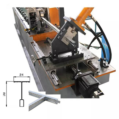 ROLLO de la QUILLA de la LUZ de la rejilla de la camiseta del techo que enmarca suspendido QUE FORMA EL ROLLO del CANAL del TECHO de la MÁQUINA QUE FORMA LA MÁQUINA