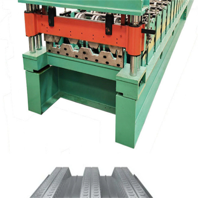 el rollo del Decking del piso de 0.8mm-1.5m m que formaba la máquina galvanizó velocidad