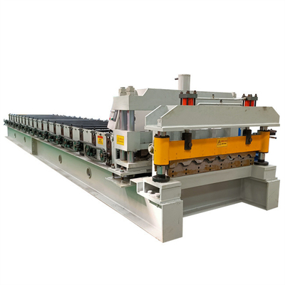 4kw esmaltó el rollo de la teja que formaba la máquina para las hojas del tejado del material de construcción