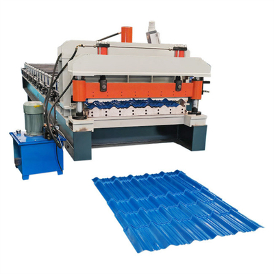 Sistema de control anterior galvanizado del Plc de tejado del rollo de acero 380V 50Hz de la teja