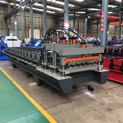 El metal pintó la máquina de acero revestida 15-20m/min de la teja que cubría que formaba velocidad