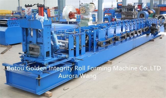 rollo de la correa de 15kw CZ que forma el rollo del marco de acero de la máquina 15-20m/min que forma la máquina