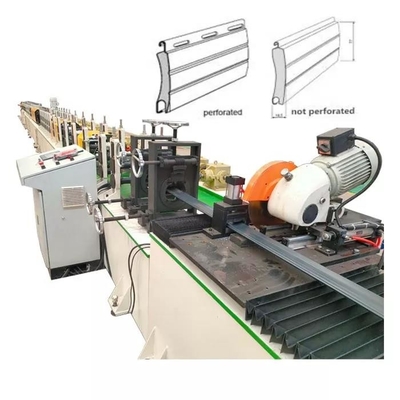 Sistema Slating del PLC Detla de la máquina del obturador del rodillo de la puerta de aluminio que hace espuma