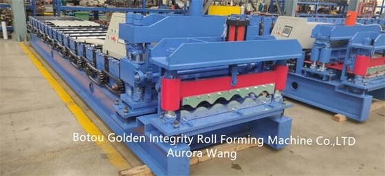 Rollo esmaltado de acero galvanizado que forma el marco de acero de la soldadura de la máquina 300H