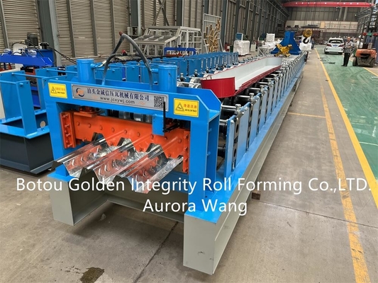 Rollo del Decking del piso de JCX que forma el sistema de control del PLC Detla de la máquina