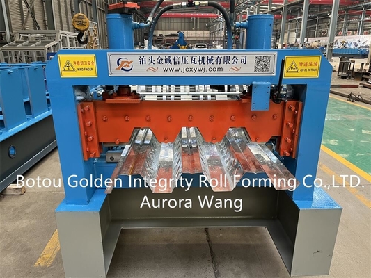 Rollo del Decking del piso de JCX que forma el sistema de control del PLC Detla de la máquina