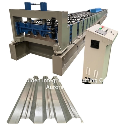 cubierta de piso de acero galvanizada de la bobina que forma fase de la máquina 380V 50Hz 3