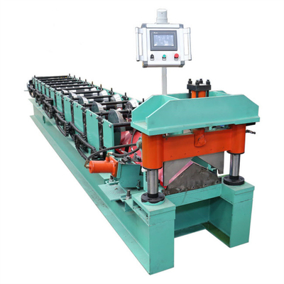 Anchura de alimentación modificada para requisitos particulares de Ridge Cap Roll Forming Machine 610mm-1220m m del tejado