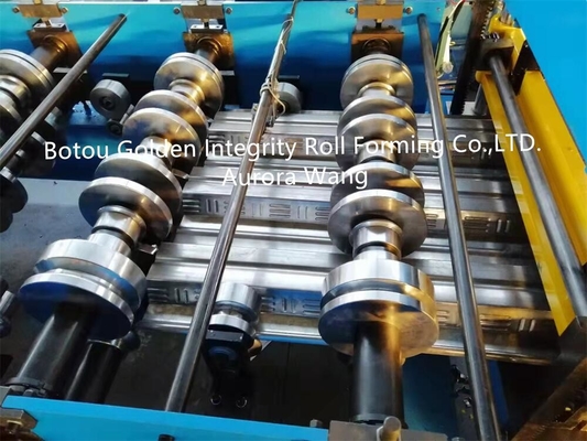 máquina de 12-13m/Min Floor Deck Roll Forming para el apoyo concreto