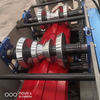 Acero Ppgi Ridge Forming Machine 15-20m/Min For Roof Panel del color