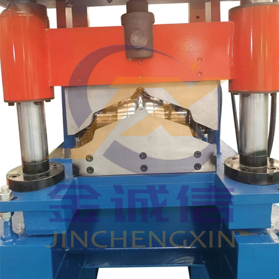 15-20m/Min Roof Ridge Cap Roll que formaba la máquina galvanizó el control de acero del PLC