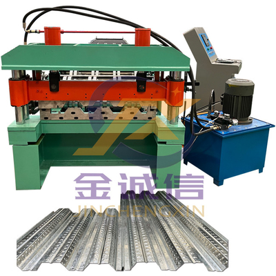 rollo del Decking del piso de 380V 50Hz que forma la cubierta del metal de la máquina que forma la máquina