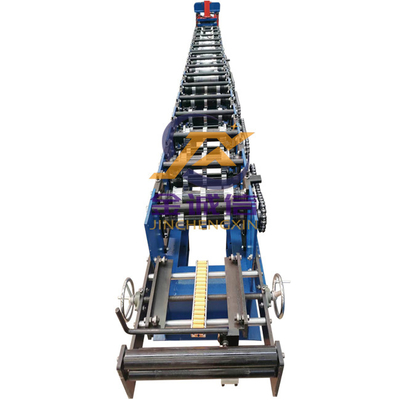 Ppgi galvanizó el tejado Ridge Cap Roll Forming Machine colorea revestido