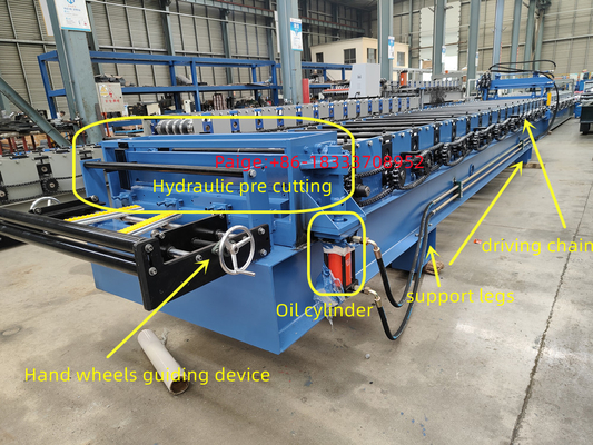 Rollo del panel del tejado del metal de TR4 TR5 que forma el acero de la máquina Q235