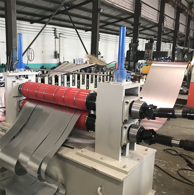80kw que raja la línea máquina que raja de la tira de acero de la precisión de la máquina que corta 0.5m m