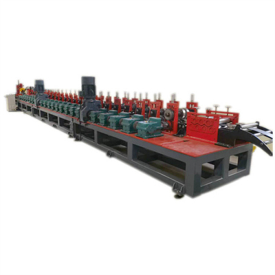 rollo 380V que forma la máquina para la estructura solar 41*41m m fotovoltaicos