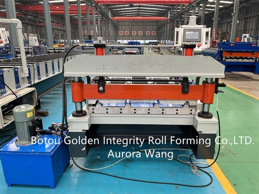 El rollo de acero del panel del tejado del perfil que formaba la máquina galvanizó el rollo trapezoidal que formaba la máquina