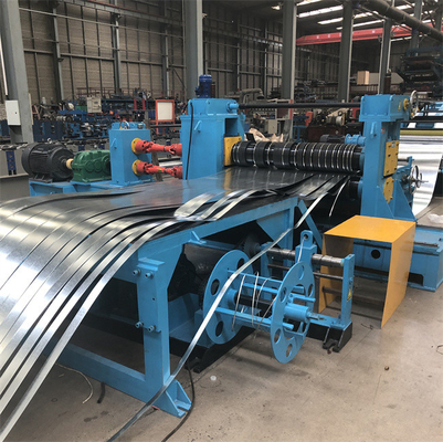 Máquina que raja de la bobina del metal de la precisión 0.5m m para el acero galvanizado y el acero inoxidable