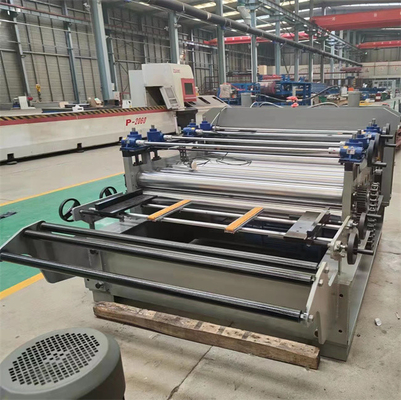 Corte de acero galvanizado de aluminio y máquina que raja completamente automáticos