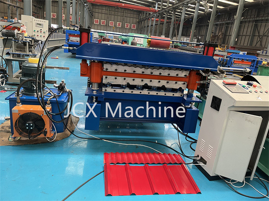 Rollo de la capa doble de PPGI que forma el rollo de la cubierta del doble de Aluzinc de la máquina que forma la máquina
