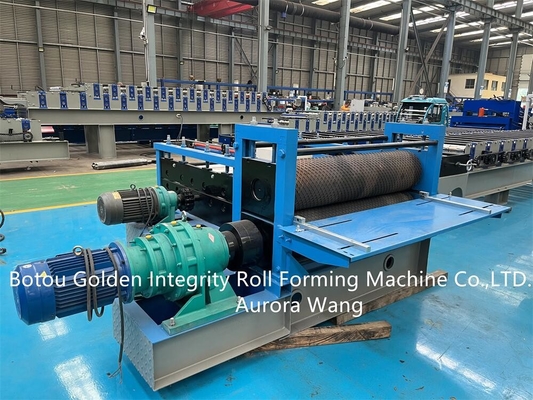 máquina de grabación en relieve de la hoja de metal 11kw para la bobina de acero de la anchura de 1000mm/1250m m