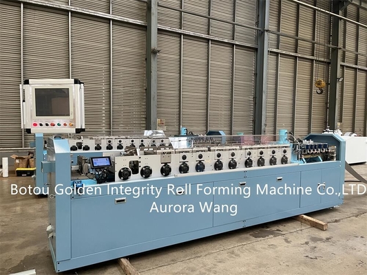 máquina que enmarca de acero 380V Keel Roll Forming Machine del indicador de la luz 7.5kw