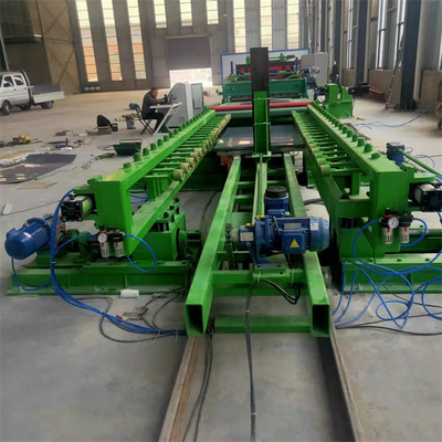 Corte de la chapa del acero del color al control del PLC de la máquina 30KW de la longitud