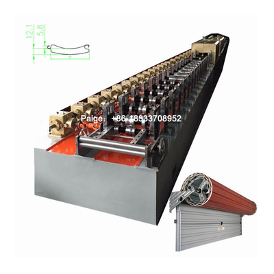 55/77/89 tipos de máquina formadora de rollos de puerta de persiana enrollable de espuma de pu de listón de doble capa