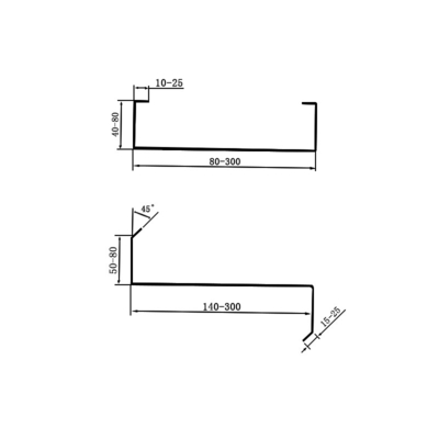 G350 G550 2.4 mm Acero duro completo Perfil de acero galvanizado C / Z Purlin Máquina formadora de rollos