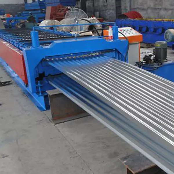 La nueva techumbre de aluminio acanalada del hierro de JCX cubre la fabricación de la máquina con nueva tecnología y el rollo de doblez frío que forman la máquina