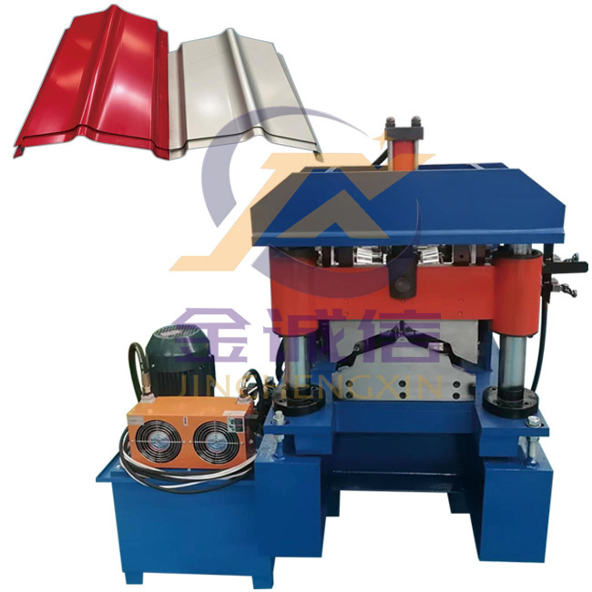 15-20m/Min Roof Ridge Cap Roll que formaba la máquina galvanizó el control de acero del PLC