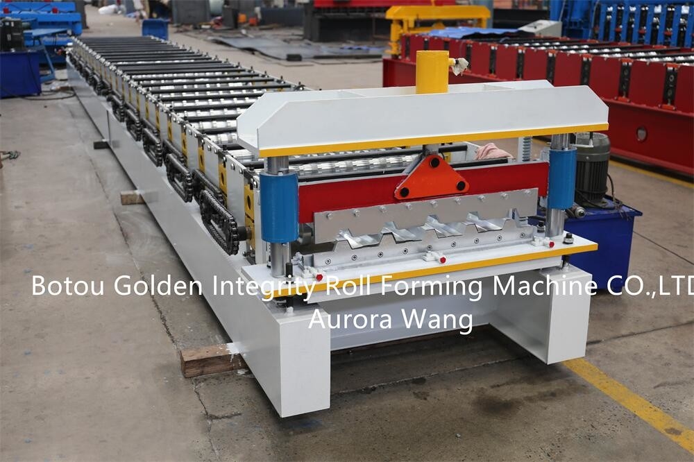 El rollo de acero del color automático que formaba la máquina costó la teja de techumbre del perfil de IBR 686 que hacía precio de la maquinaria